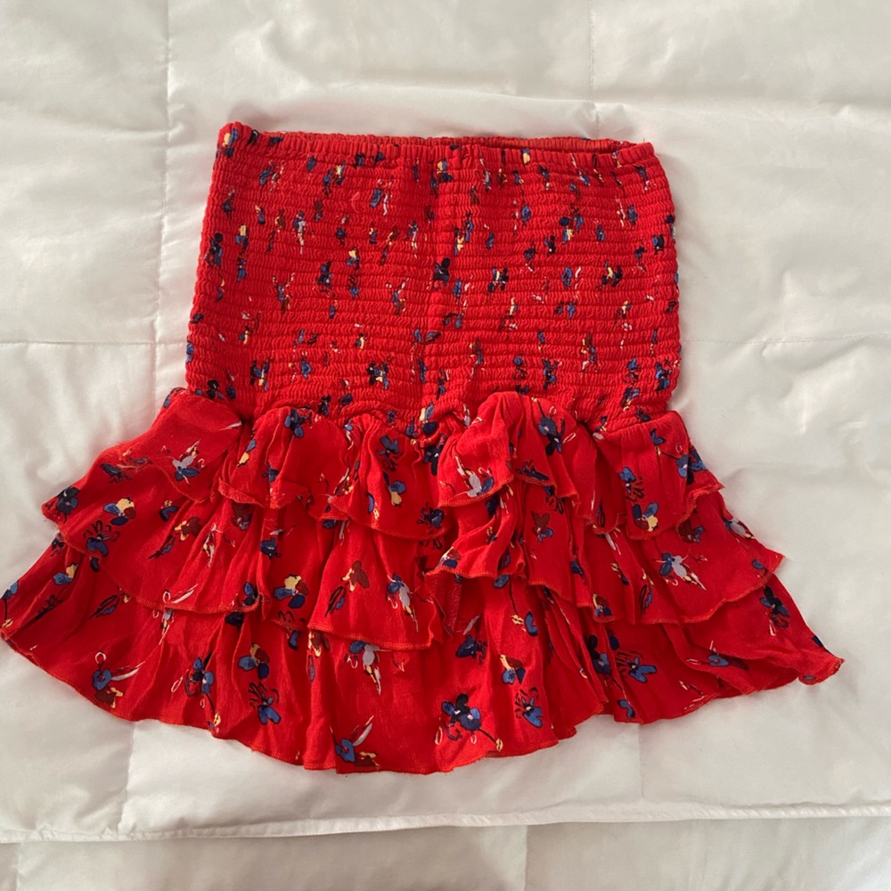 Cute red skirt (or top)